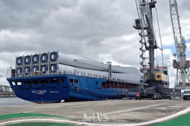 Logistique portuaire : retour sur une escale de pâles d’éoliennes