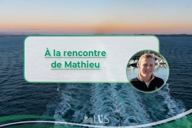 Mathieu, notre agent consignataire de navires en alternance